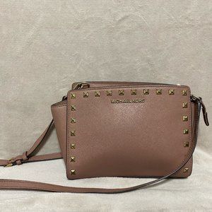 Michael Kors Crossbody Selma Studded Satchel